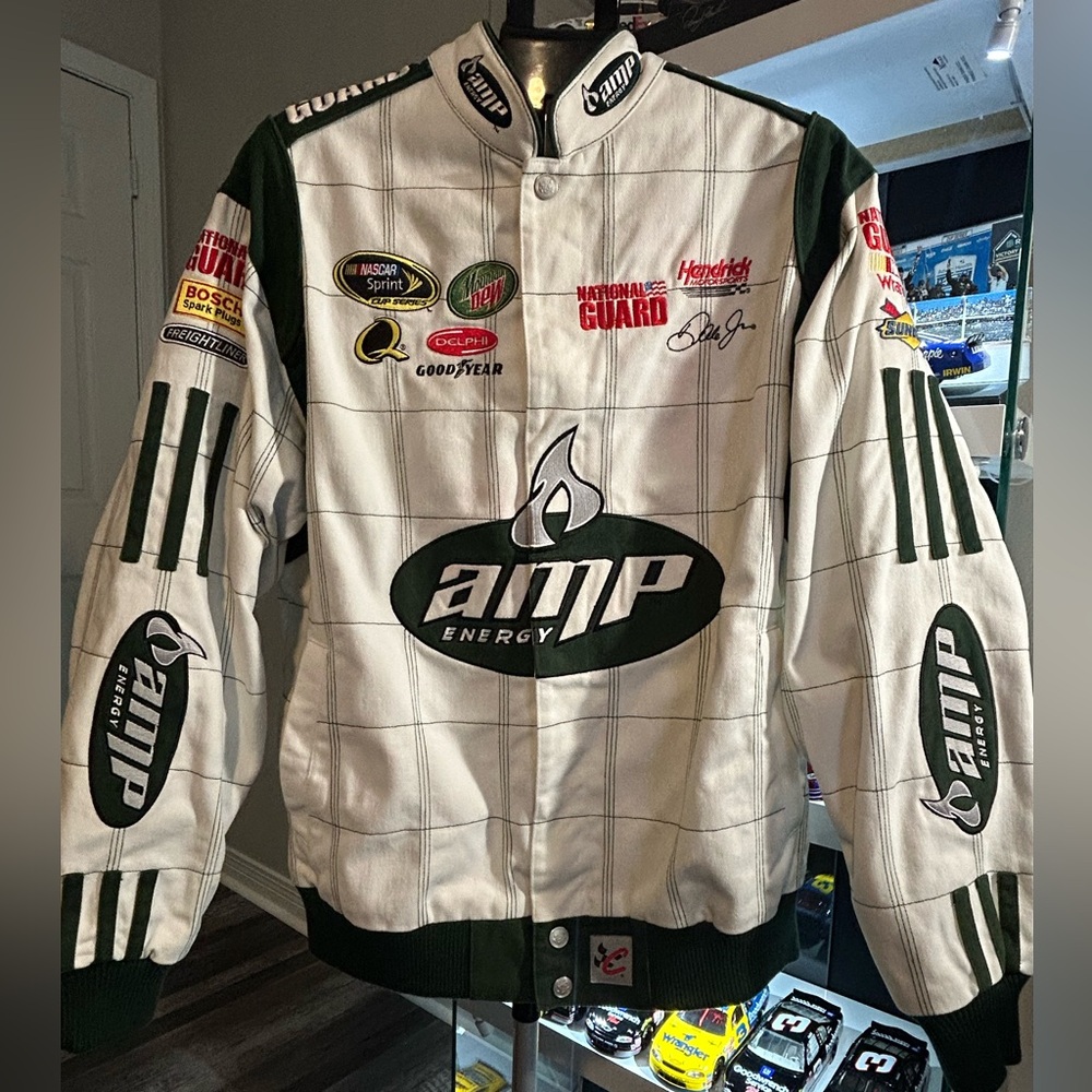 Dale Earnhardt Jr Amp NASCAR jacket. Mint Hendrick